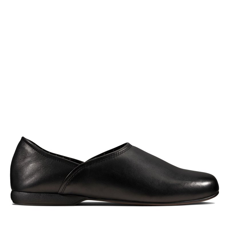 Black Men's Clarks Harston Elite Slip On | ODBZPJR59