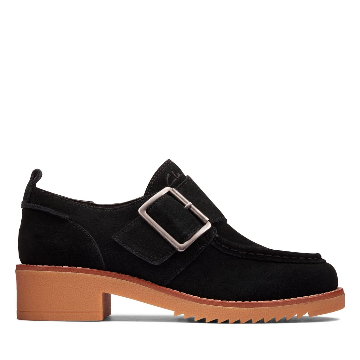 Black Women's Clarks Eden Mid Monk Casual Shoes | BFIUANG21