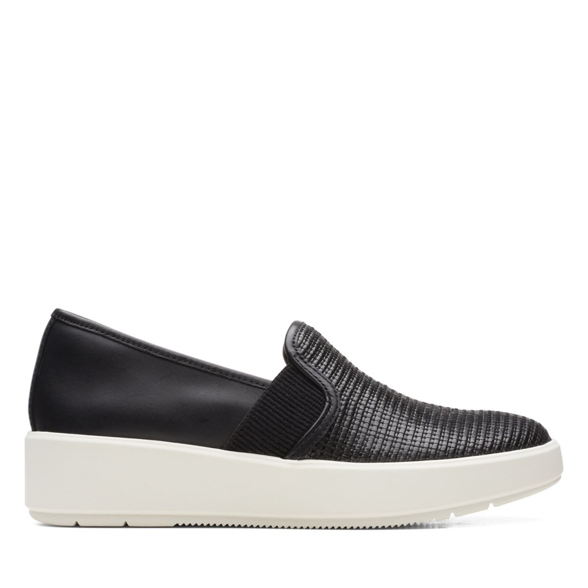 Black Women's Clarks Layton Petal Slip On | BOMFVTH94