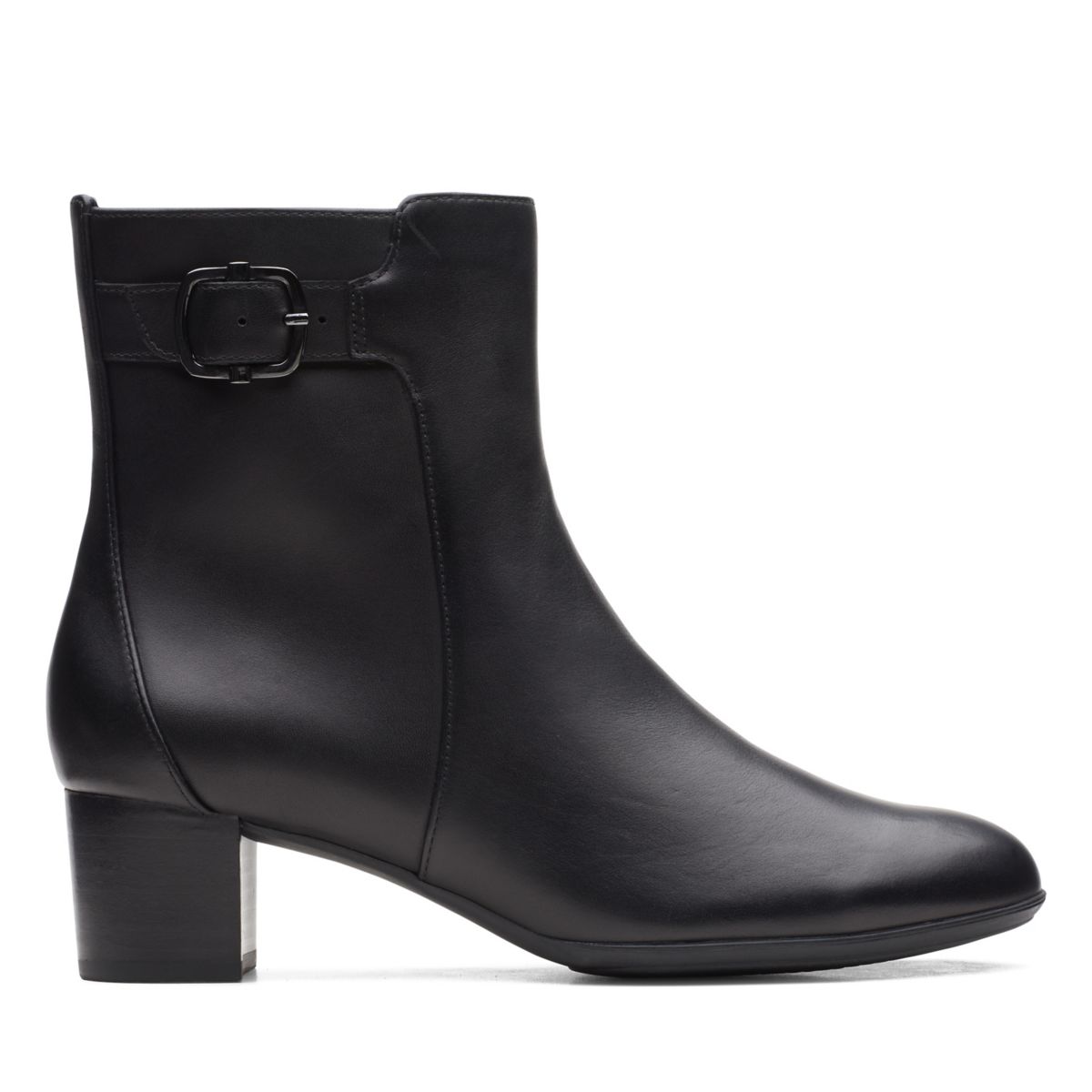 Black Women's Clarks Linnae Up High Heel Boots | QKXPBYD16