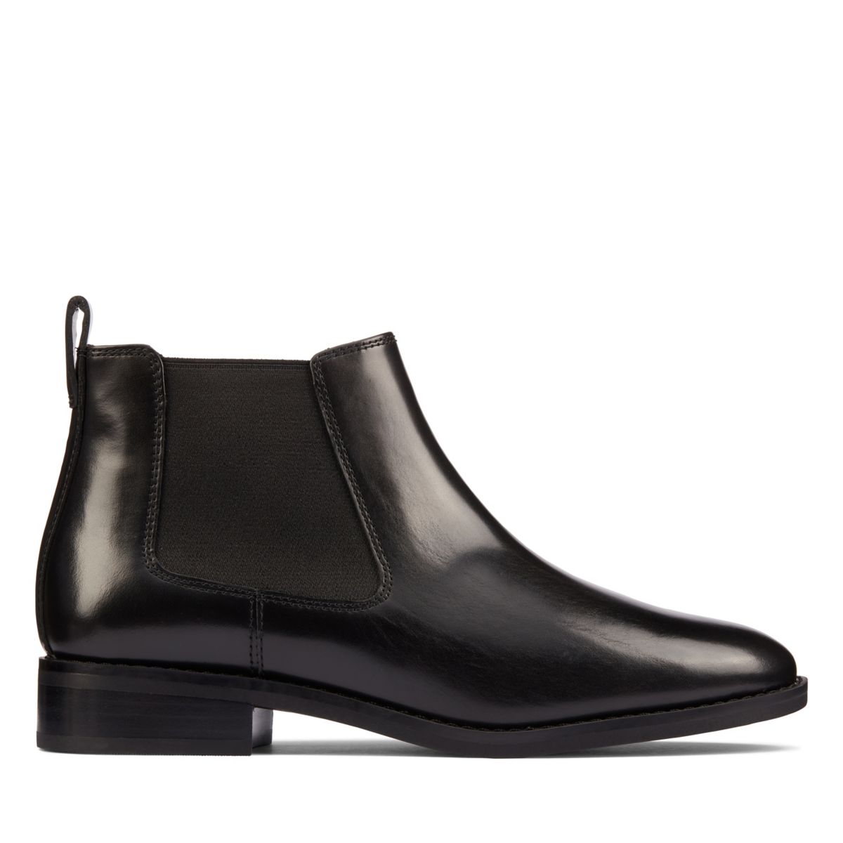 Black Women's Clarks Ria Chelsea Chelsea Boots | CLVOKBE35