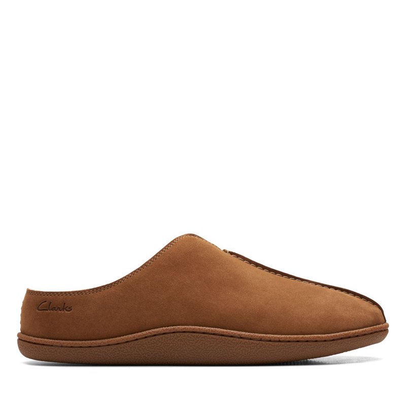 Brown Men's Clarks Home Mule Slip On | DGNWAHY67