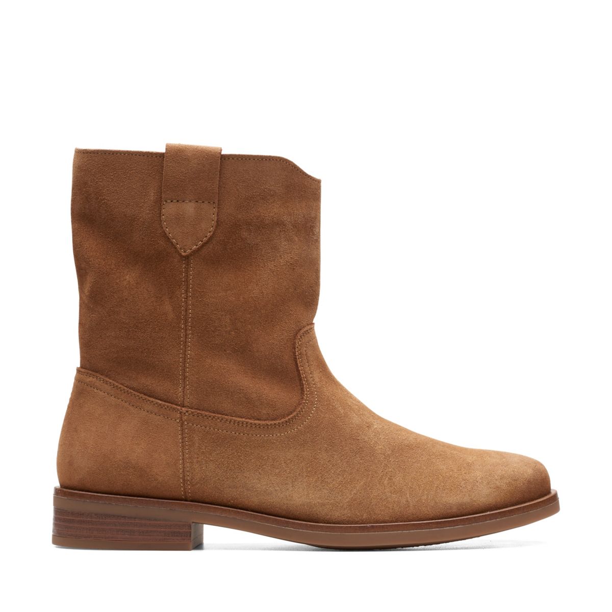 Brown Women's Clarks Memi Mid Ankle Boots | TJPSBMN05