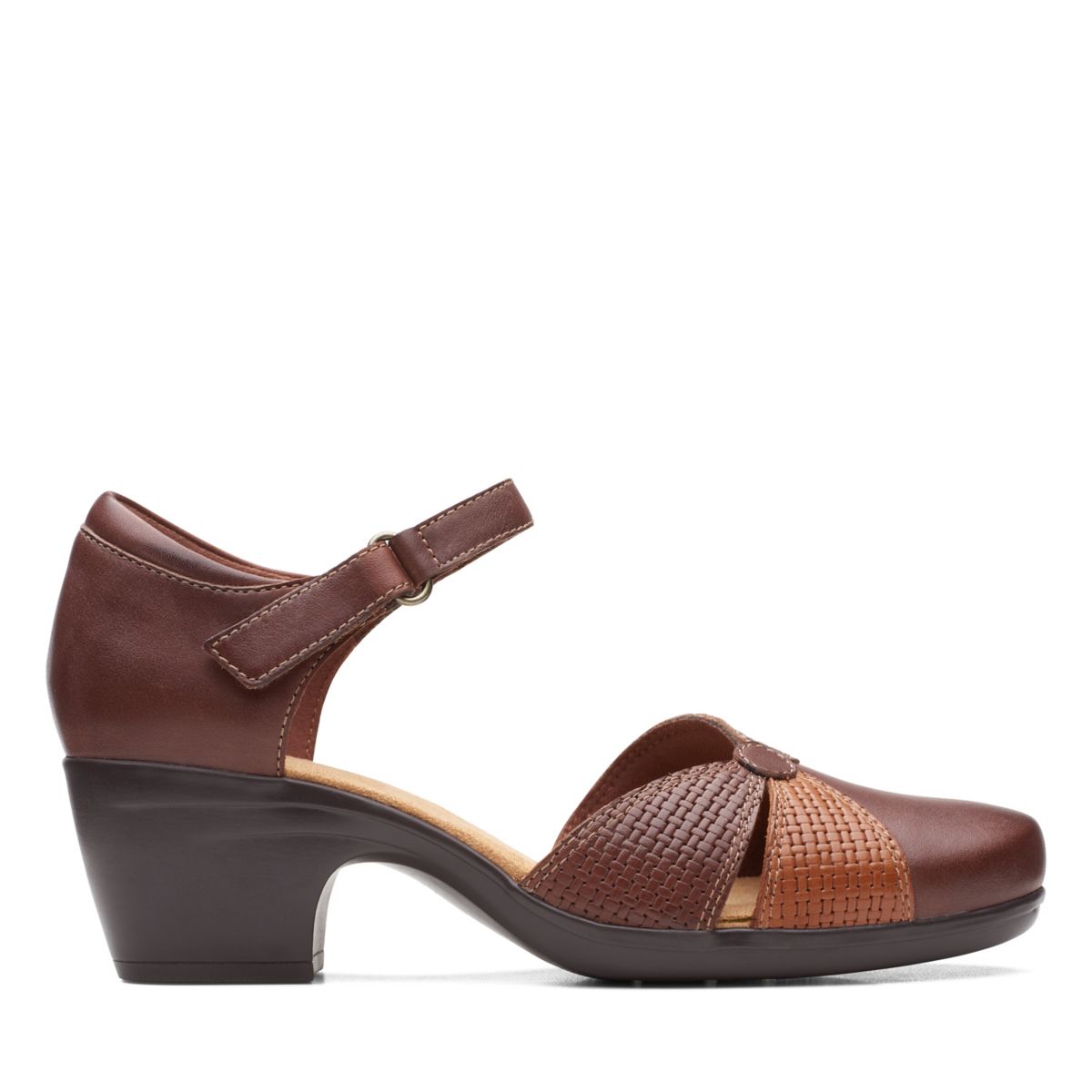 Dark Brown Women's Clarks Emily Rae Sandals | UNFDAXM68