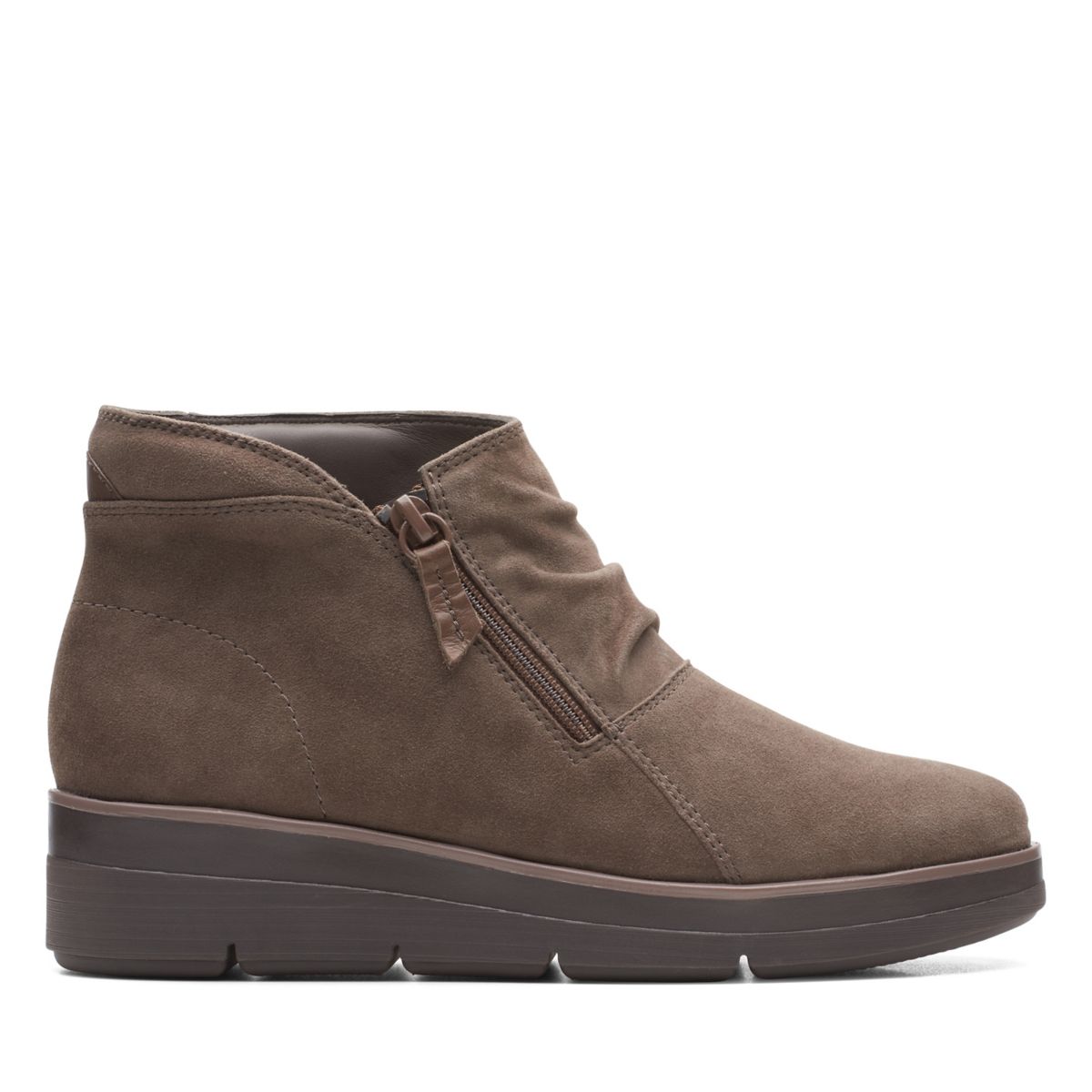 Grey Women's Clarks Shaylin Up Ankle Boots | OLXRDEA94