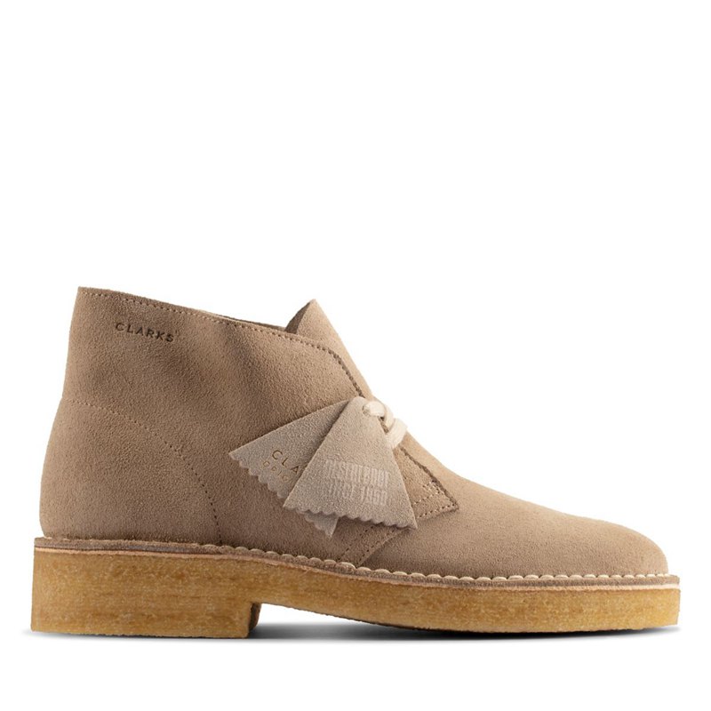 Khaki Men's Clarks Originals 221 Desert Boots | EOWCDXK79