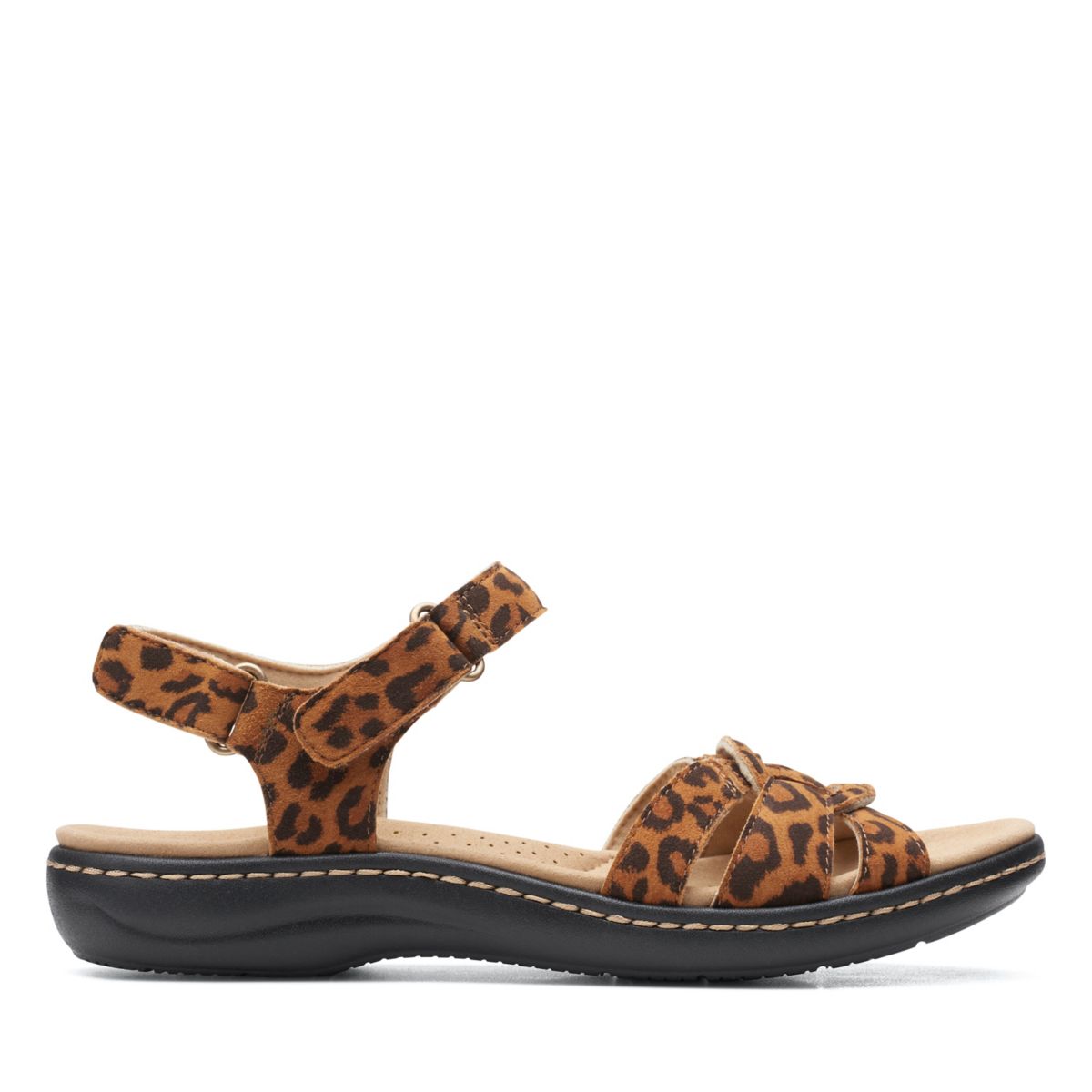 Leopard Women's Clarks Laurieann Sela Sandals | NJRKAYM19